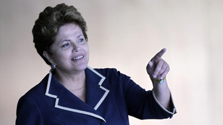 Tổng thống Brazil Dilma Rousseff.